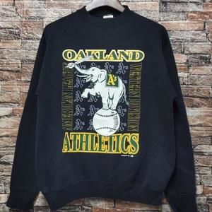 Oakland Athletics Black Short Sleeve Tee